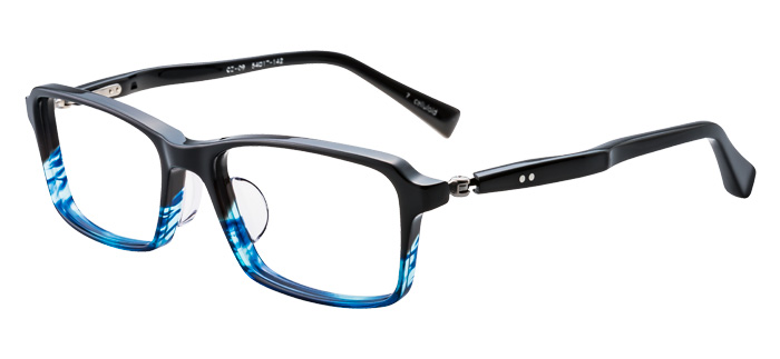 CZ09: black × blue sasa + black 7