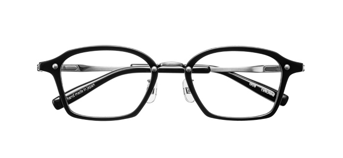 black+silver shirring (brow:silver shirring,tip:black) 00S