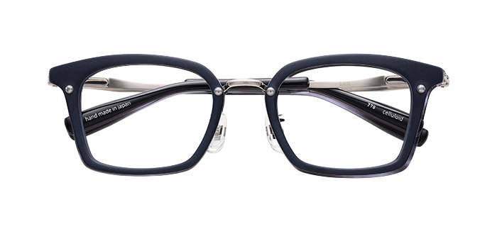 navy matte+silver shirring(brow:silver shirring,tip:navy matte) 77S